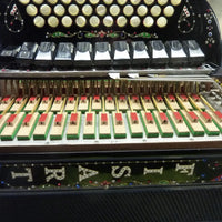Rare et magnifique ancien accordéon diatonique FISART