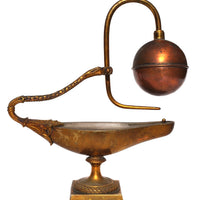 Rare Fontaine à feu - Lampe Docimastique Signée BREUZIN - 1er Empire Début XIXe