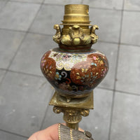 Lampe ancienne en bronze