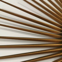 MIROIR OEIL SORCIERE VINTAGE SIGNE CHATY VALLAURIS POILLERAT SUNBURST MIRROR XX