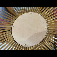 MIROIR OEIL SORCIERE VINTAGE SIGNE CHATY VALLAURIS POILLERAT SUNBURST MIRROR XX
