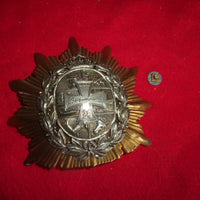 plaque officier de réserve casque à pointe mecklembourg WWl