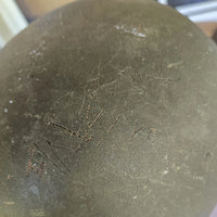 Casque US M1 ww2 de sergent à pattes fixes