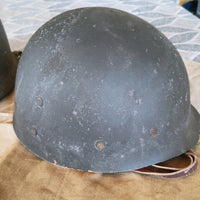 Casque US M1 WW2 29th Infantry Division D-Day Omaha Beach WW2 Normandie Insigne