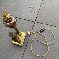Lampe ancienne en bronze