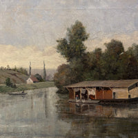 Tableau école Impressionniste XIXe Sisley
