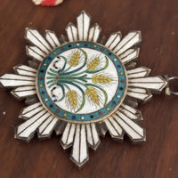BEAU COMMANDEUR DE L'ORDRE du GRAIN d'OR REPUBLIQUE DE CHINE EN VERMEIL