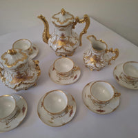 Service à café porcelaine de limoges
