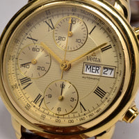 MONTRE  CHRONOGRAPHE VETTA AUTOMATIQUE ETA 7750 VINTAGE SWISS WATCH