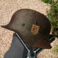 casque allemand m42 camouflé ww2