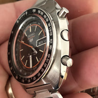 Montre Seiko Speedtimer 5 Sport Chronographe Extraordinaire. Quasiment Neuf.