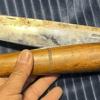 COUTEAU NONTRON QUEUE DE CARPE XXL EXTRÊMEMENT RARE - BERNARD A NONTRON CUCHILLO COLTELLO
