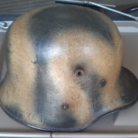 casque Allemand batterie côtière Normandie