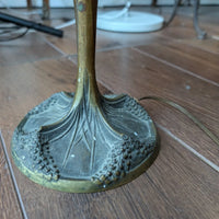 Lampe art deco georges leleu et schneider