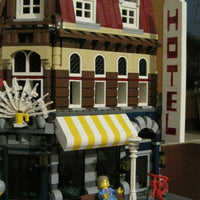 Lego 10182 cafe corner hôtel avec de recette