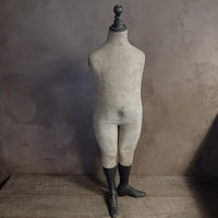 Ancien mannequin enfant Stockman. Rare Buste De Vitrine