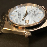 Montre Tissot PRX Powermatic 80 automatique cadran bleu Tiffany bracelet acier