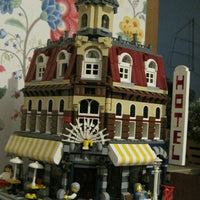 Lego 10182 cafe corner hôtel avec de recette