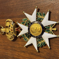 Médaille Ancienne Légion d'honneur Or 18K 25g Émail