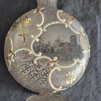 ANCIEN VASE DAUM NANCY DOMREMY LA PUCELLE JEANNE D ARC