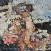 Toile louis leydet les baigneuses école provençale