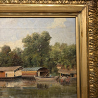 Tableau école Impressionniste XIXe Sisley