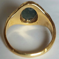 LOT OR 18K or massif 18 carats bijou bague chaîne solid gold 13 g