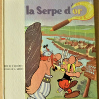Astérix et obélix - pilote - la serpe d'or - 5 titres - e.o 1962