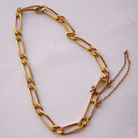 Belle gourmette en or 18 k