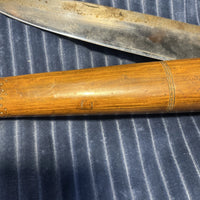 COUTEAU NONTRON QUEUE DE CARPE XXL EXTRÊMEMENT RARE - BERNARD A NONTRON CUCHILLO COLTELLO