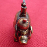 Beau briquet de poilu forme cochon