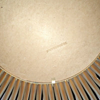 Chaty Vallauris grand miroir soleil métal doré  Miroir Plat