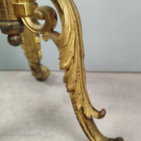 Grand PIED de LAMPE en Athenienne Cassolette Huile Petrole Brule-Parfum XIXe P51
