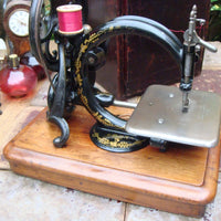 Machine à coudre ancienne et vintage wilcox & gibbs