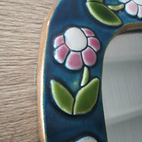 Miroir en céramique de Mithé Espelt