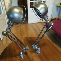 Lot 2 lampes jielde 3 bras industriel