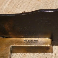 Couteau mécanique ancien de bourrelier de marque blanchard