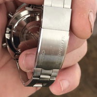 Montre Seiko Speedtimer 5 Sport Chronographe Extraordinaire. Quasiment Neuf.