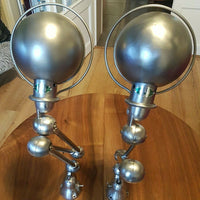 Lot 2 lampes jielde 3 bras industriel