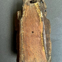 Petit groupe en bois sculpté haute époque XVIème