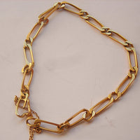 Belle gourmette en or 18 k