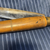 COUTEAU NONTRON QUEUE DE CARPE XXL EXTRÊMEMENT RARE - BERNARD A NONTRON CUCHILLO COLTELLO