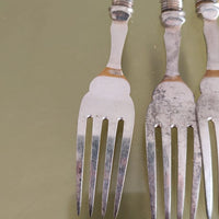 Ancien Lot Débris En Argent Massif Anglais Poinçons XIXe