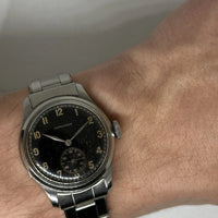 Montre militaire longines « tre-tacche » - gilt dial wwii (1940’s - 1950’s)