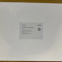 Invader camo m-3c-m3 lithographie signée – édition limitée