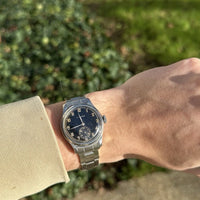 Montre militaire longines « tre-tacche » - gilt dial wwii (1940’s - 1950’s)