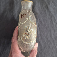 ANCIEN VASE DAUM NANCY DOMREMY LA PUCELLE JEANNE D ARC