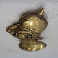 Briquet artisanat de tranchée représentant le kaiser en caricature