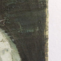 Belle MINIATURE XIXe, dans le gout du XVIIIe. Scène d'intérieur. CADRE en BRONZE