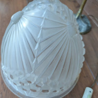 Lampe art deco georges leleu et schneider